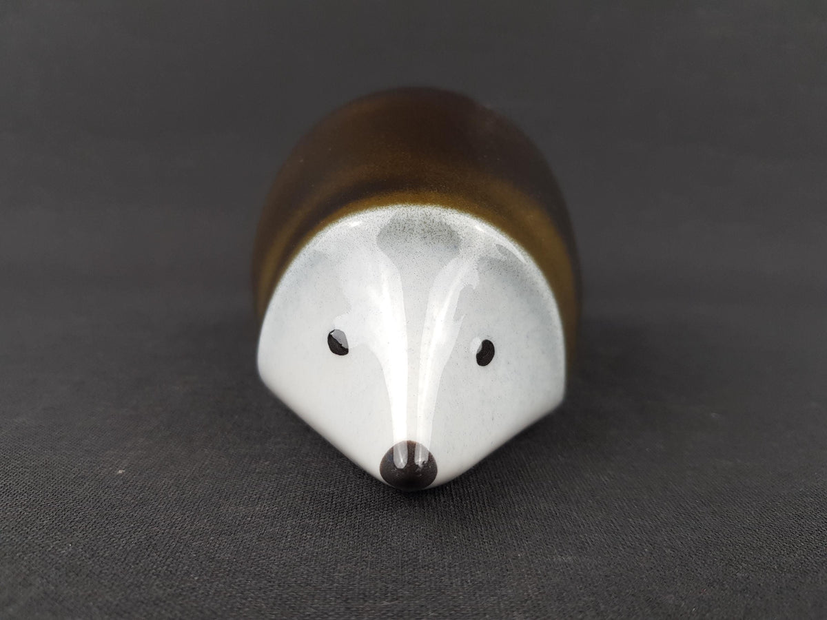 Vintage GOEBEL PORZELLAN Design Hedgehog by Ljubisa Misic West German Pottery 1984