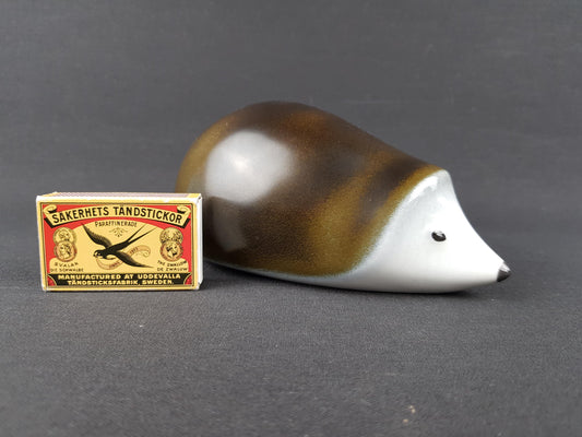 Vintage GOEBEL PORZELLAN Design Hedgehog by Ljubisa Misic West German Pottery 1984