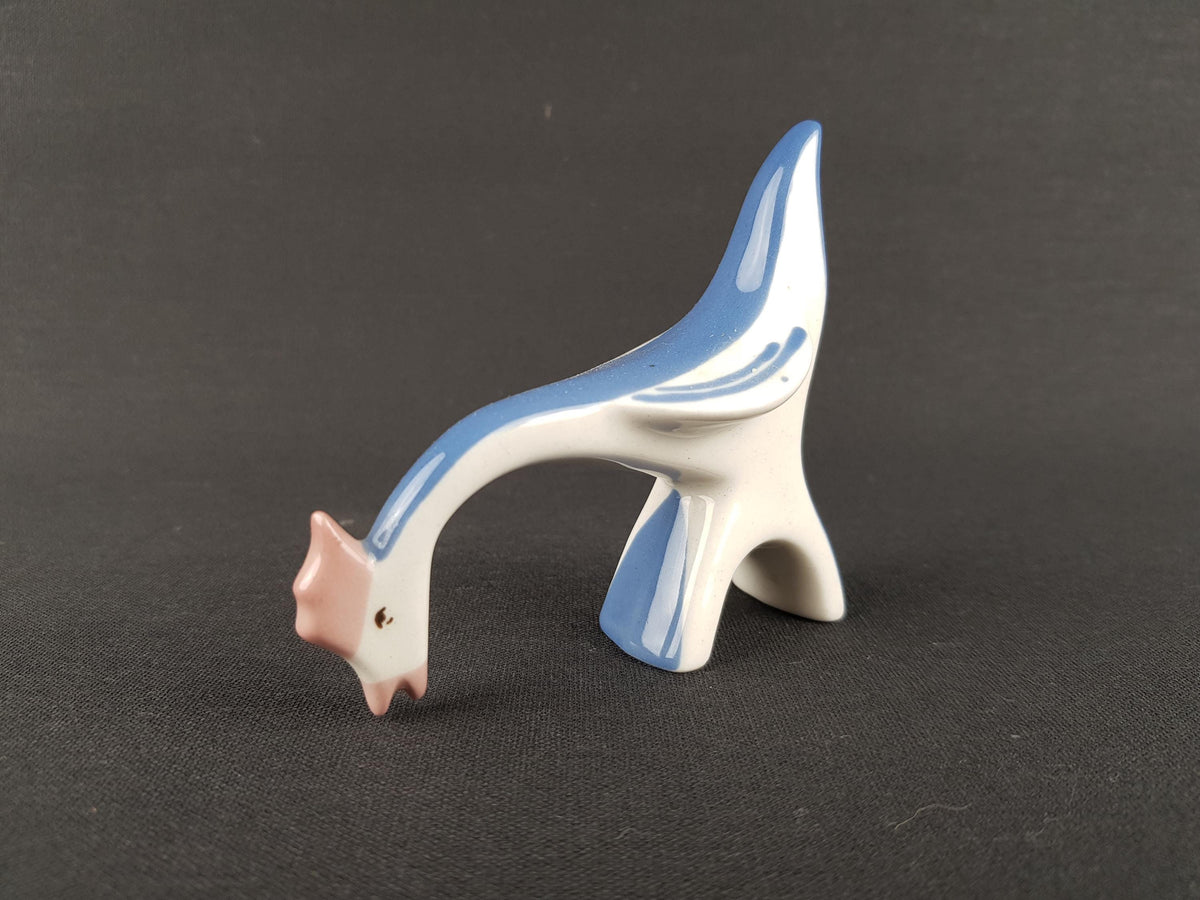 Vintage ROYAL DUX Rooster Figurine by Jaroslav Jezek Czechoslovakia Porcelain