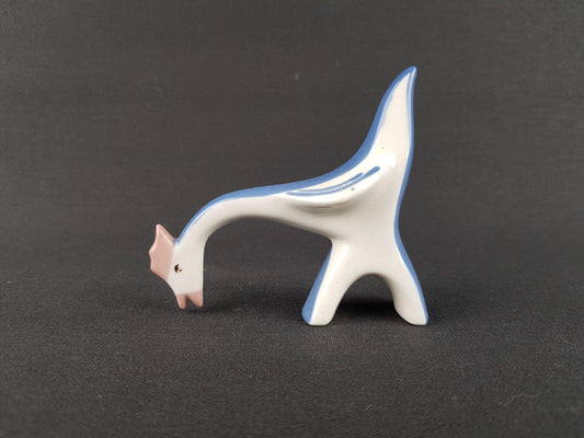 Vintage ROYAL DUX Rooster Figurine by Jaroslav Jezek Czechoslovakia Porcelain