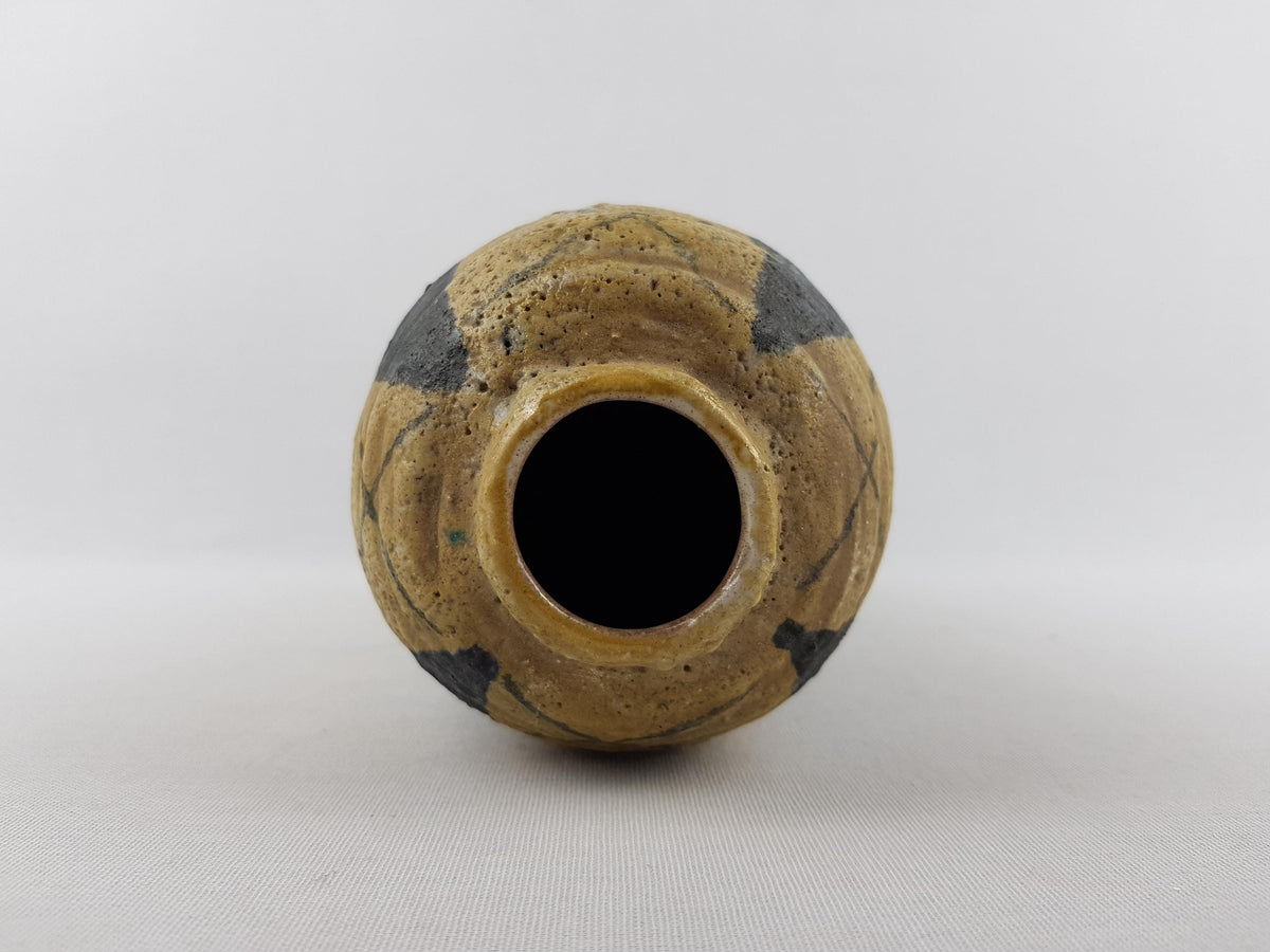 Vintage VIETRI Art Vase by Antonio Fiocco, Italian Pottery 1960s