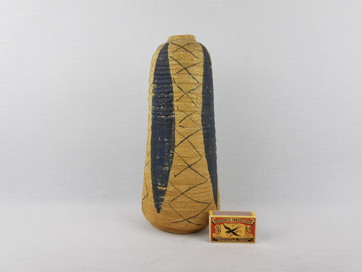 Vintage VIETRI Art Vase by Antonio Fiocco, Italian Pottery 1960s