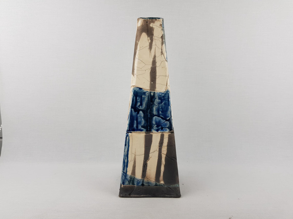 Vintage STUDIO ART POTTERY - Abstract Art Vase