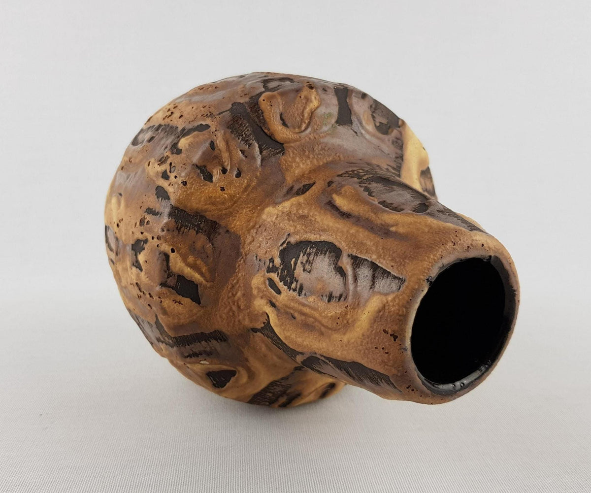 Vintage ES Keramik West German Pottery Vase - "Fat Lava" Glaze - Mid-Century Modern