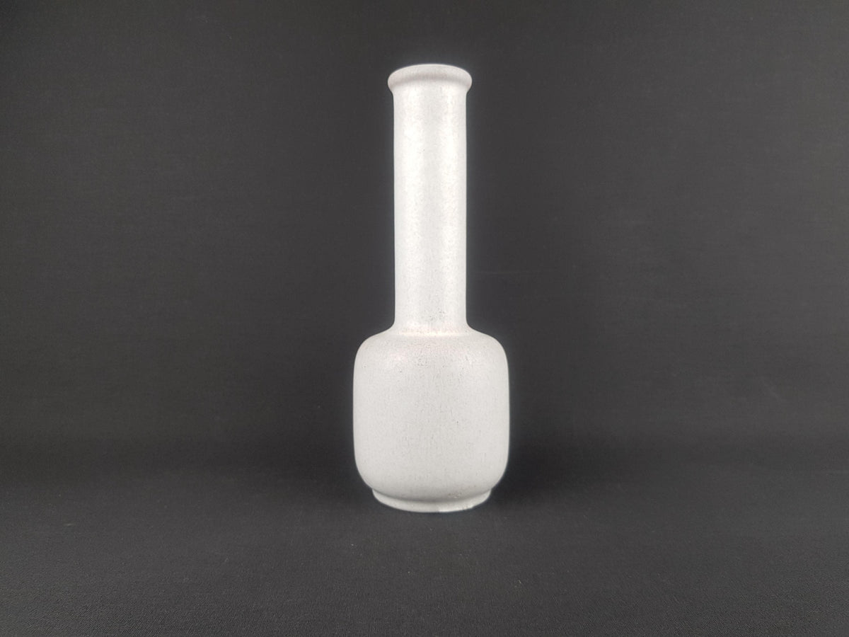 Vintage STEULER KERAMIK Beige Vase 127/25 West German Pottery 1960s