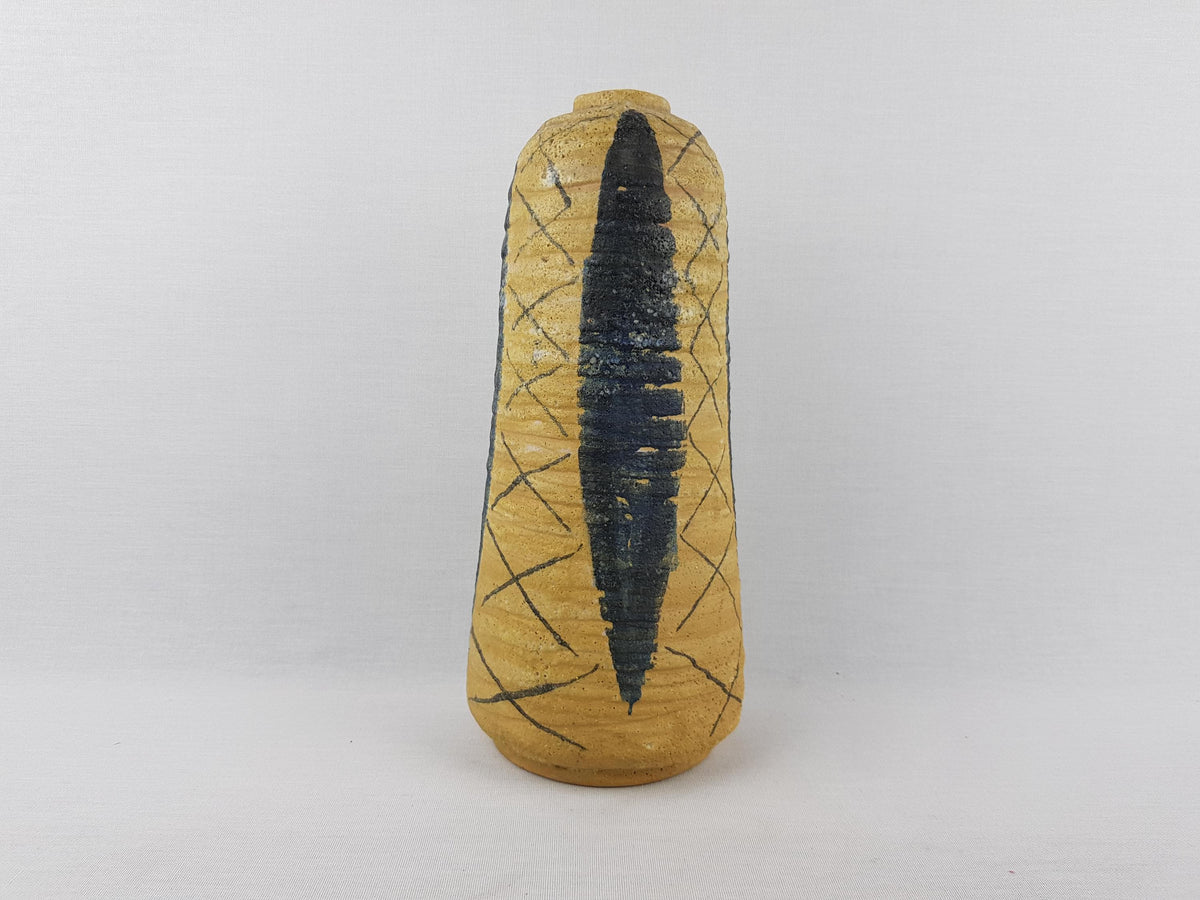 Vintage VIETRI Art Vase by Antonio Fiocco, Italian Pottery 1960s