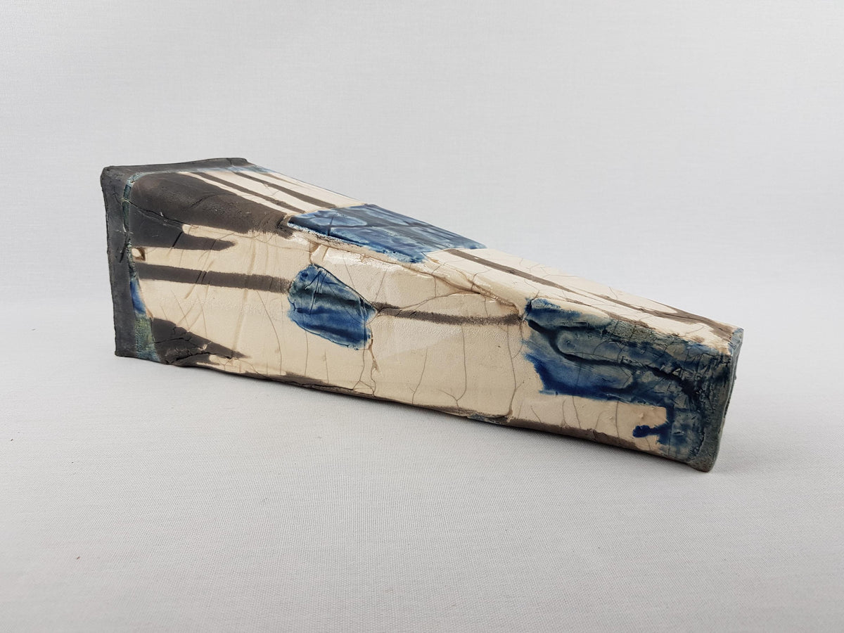 Vintage STUDIO ART POTTERY - Abstract Art Vase