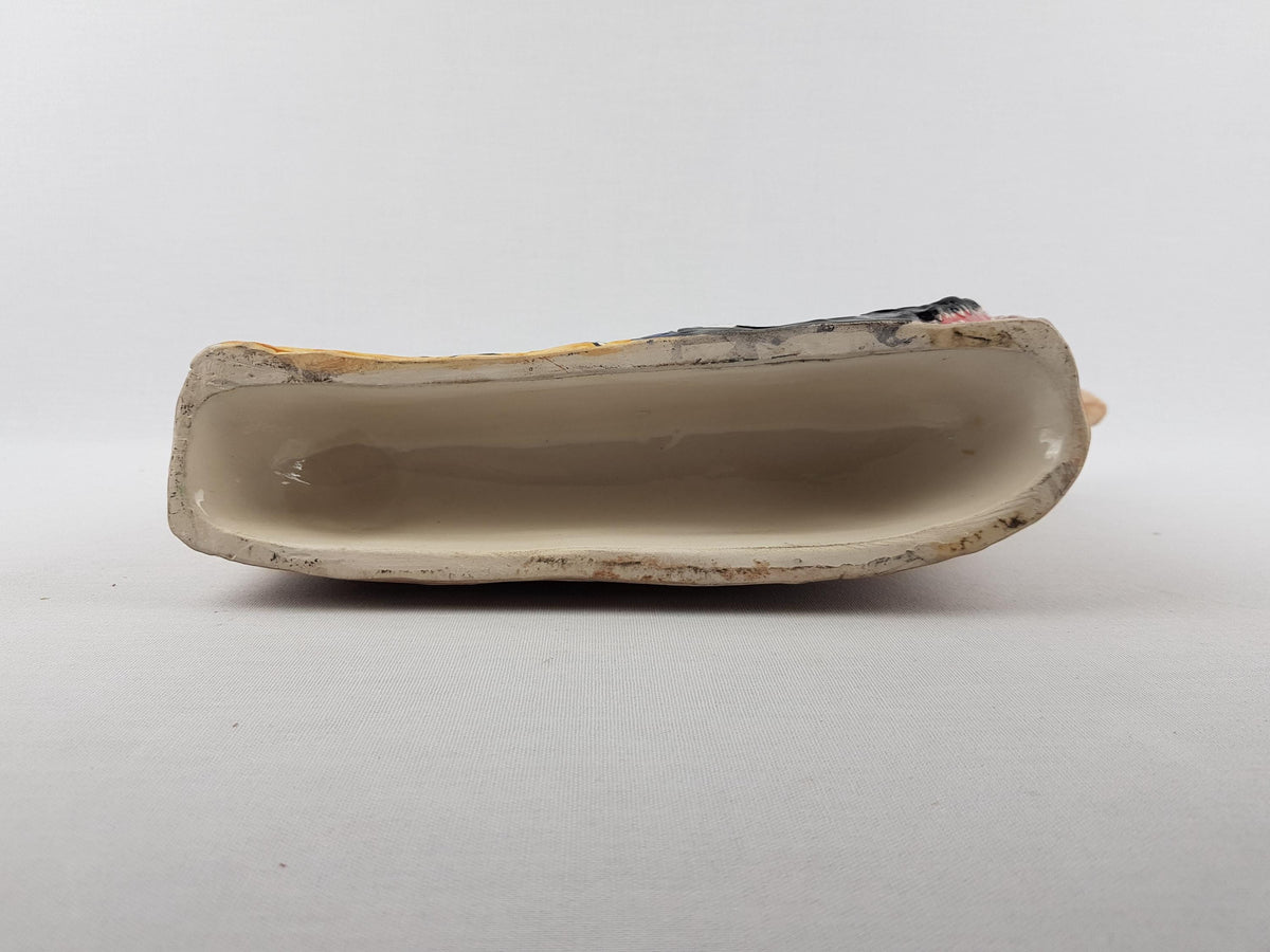 Vintage Ceramic Vessel Italian or French Pottery 1960-70s