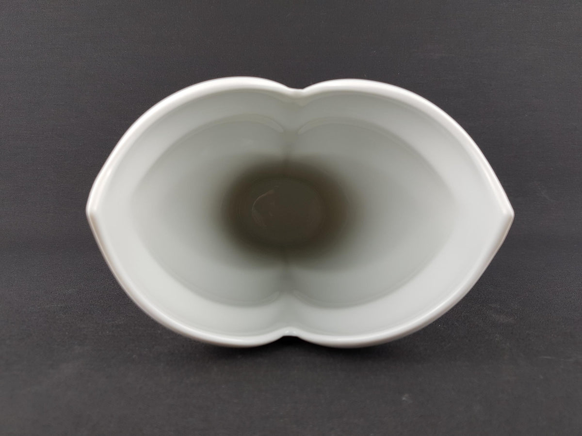 Vintage ROSENTHAL Studio Linie Biscuit Bisque Porcelain White Vase by Uta Feyl – Sculptural Mid-Century Modern Design 1960s