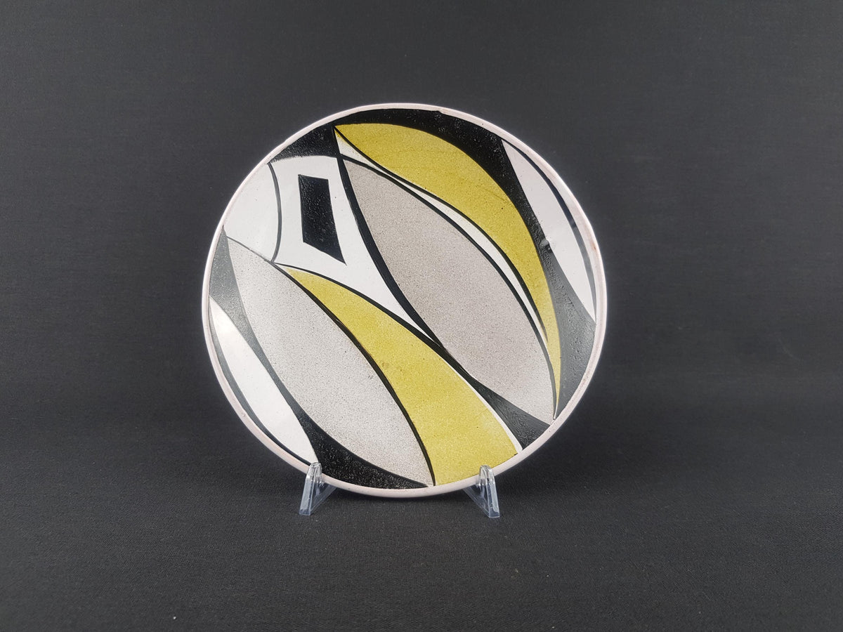 Vintage KROSSELBACH Bowl 131/3 by Clare Zange | West German Pottery 1950s | Mid-Century Modern Abstract Design
