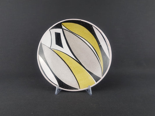 Vintage KROSSELBACH Bowl 131/3 by Clare Zange | West German Pottery 1950s | Mid-Century Modern Abstract Design