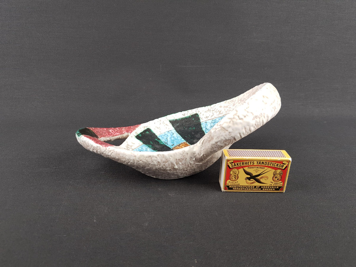 Mid-Century Ceramic Vide Poche by JAQUE SAGAN, Vallauris, ca. 1960
