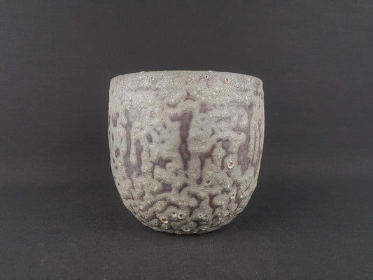 Vintage MOBACH KERAMIEK Utrecht Brown Planter Dutch Pottery 1960s 1970s