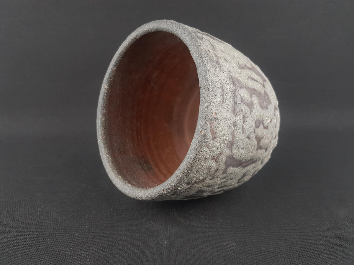 Vintage MOBACH KERAMIEK Utrecht Brown Planter Dutch Pottery 1960s 1970s
