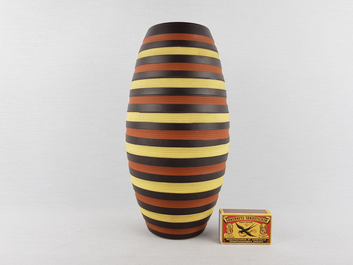 Vintage JOSEF DUCK Klinker Vase | J-D Decora Klinker | Model 50-25 | Mid-Century Pottery 1950's