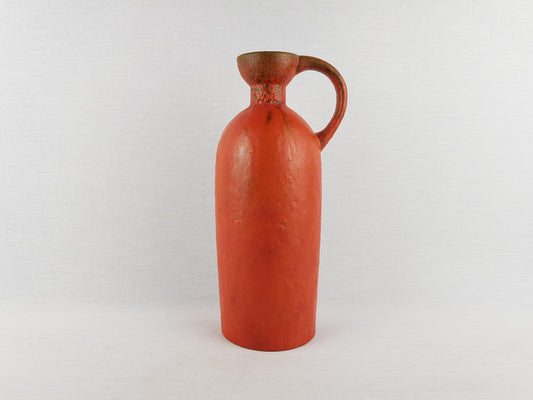 Vintage RUSCHA KERAMIK Handled Vase with VULKANO decor by Kurt Tschorner 321/4 West German Pottery 1960s