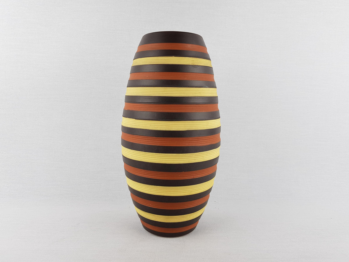 Vintage JOSEF DUCK Klinker Vase | J-D Decora Klinker | Model 50-25 | Mid-Century Pottery 1950's