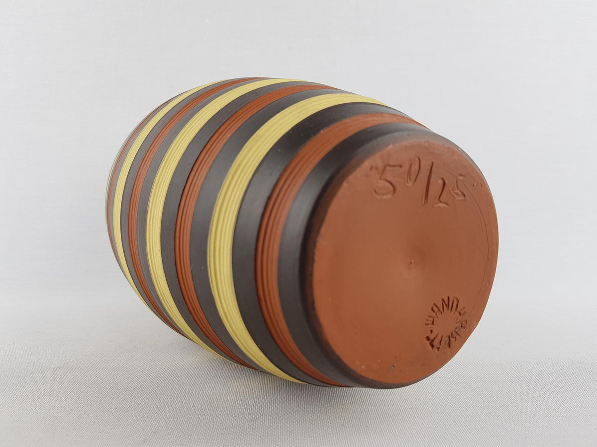 Vintage JOSEF DUCK Klinker Vase | J-D Decora Klinker | Model 50-25 | Mid-Century Pottery 1950's