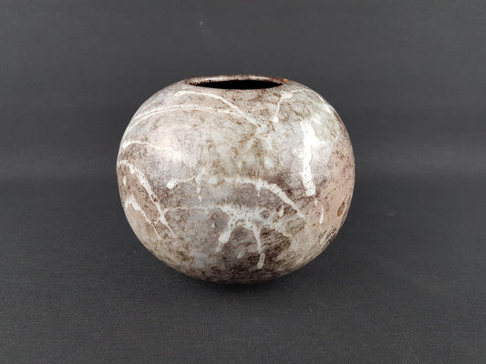 Vintage RUSCHA ART KERAMIK Ball Vase 801-1 West German Pottery 1980s