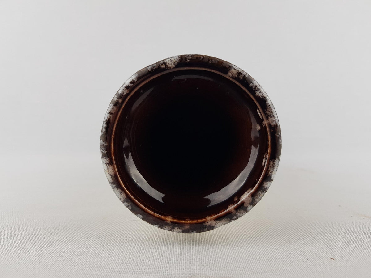 Vintage Scheurich Keramik Red Vase: West German Fat Lava Pottery