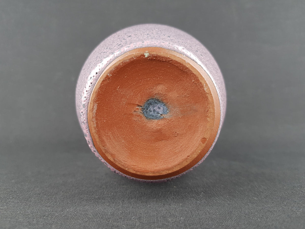 Vintage GRAMANN RÖMHILD Topferei Studio Art Lilac Vase, East German Pottery 1960s