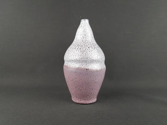 Vintage GRAMANN RÖMHILD Topferei Studio Art Lilac Vase, East German Pottery 1960s