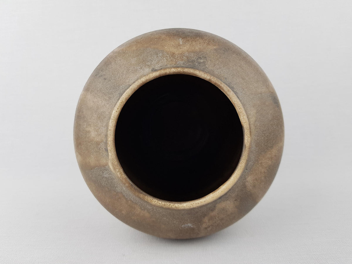 Vintage LU KLOPFER - Johann Lipp Mering Studio Art Pottery Ceramic Vase 939 14 West Germany 1960s