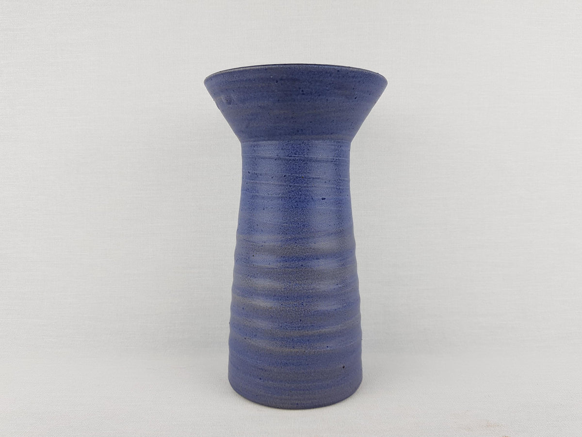Vintage MOBACH Ceramic Purple Vase from Dutch Studio Pottery by Kasper Mobach 90's