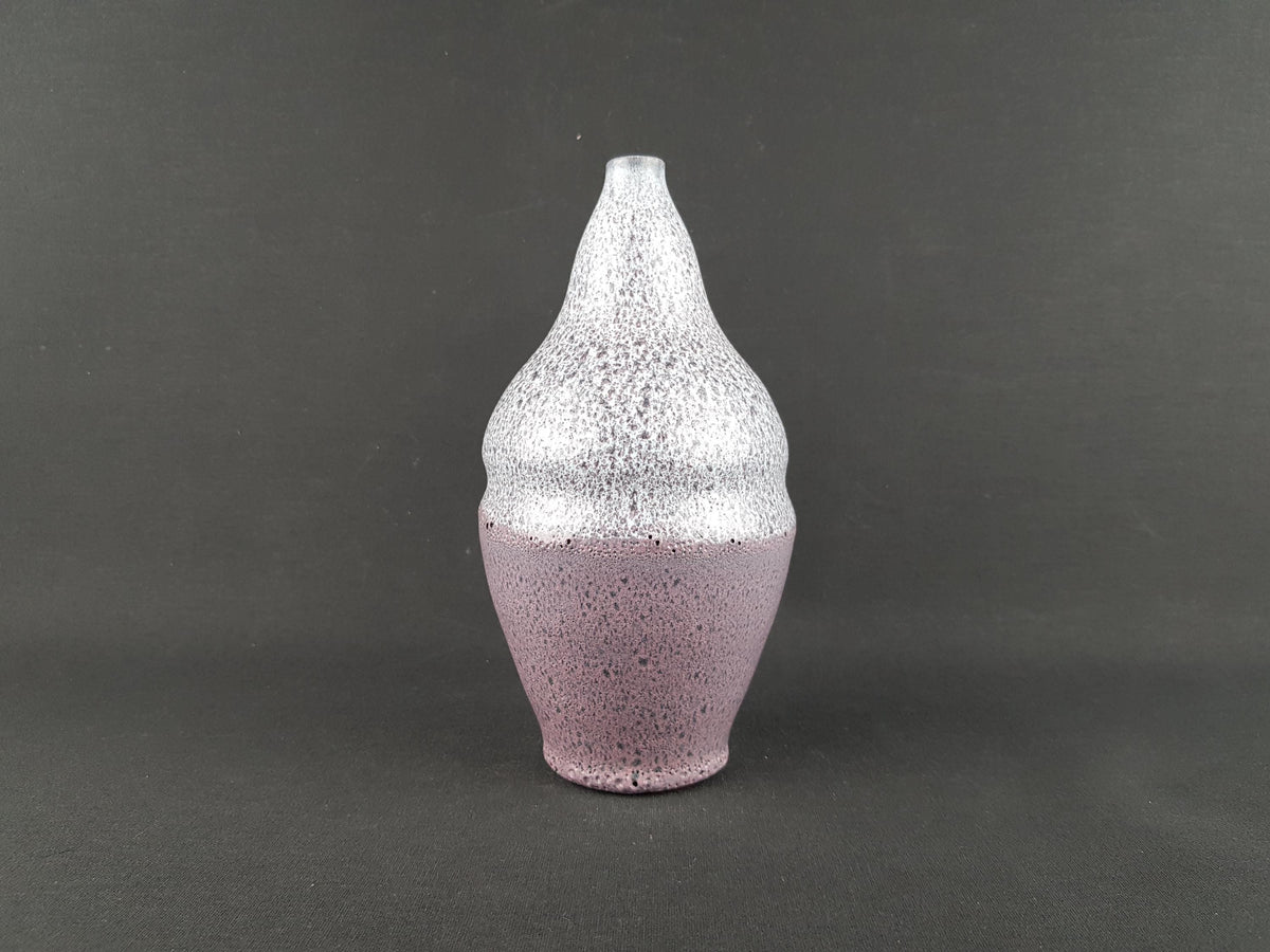 Vintage GRAMANN RÖMHILD Topferei Studio Art Lilac Vase, East German Pottery 1960s