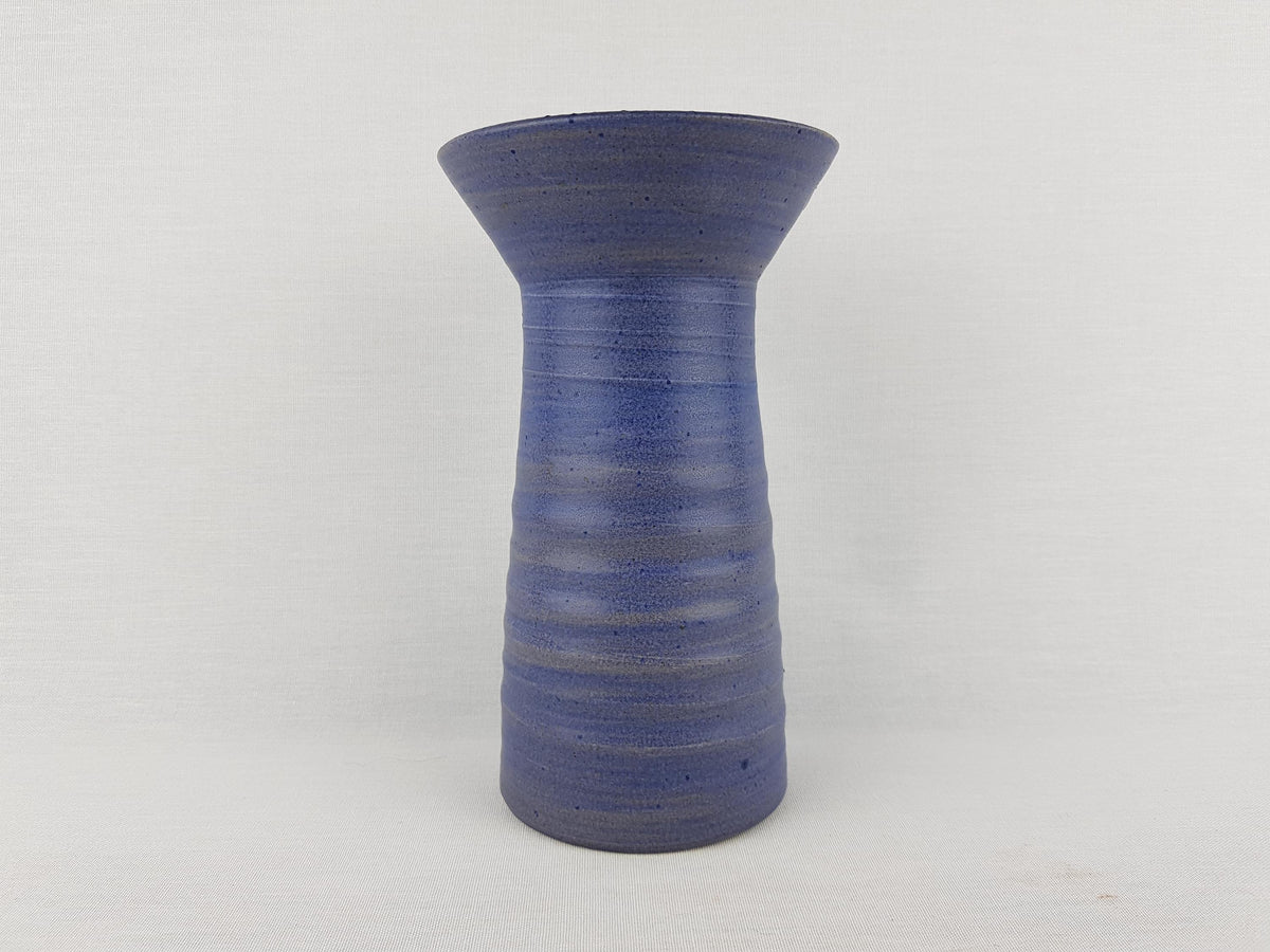 Vintage MOBACH Ceramic Purple Vase from Dutch Studio Pottery by Kasper Mobach 90's