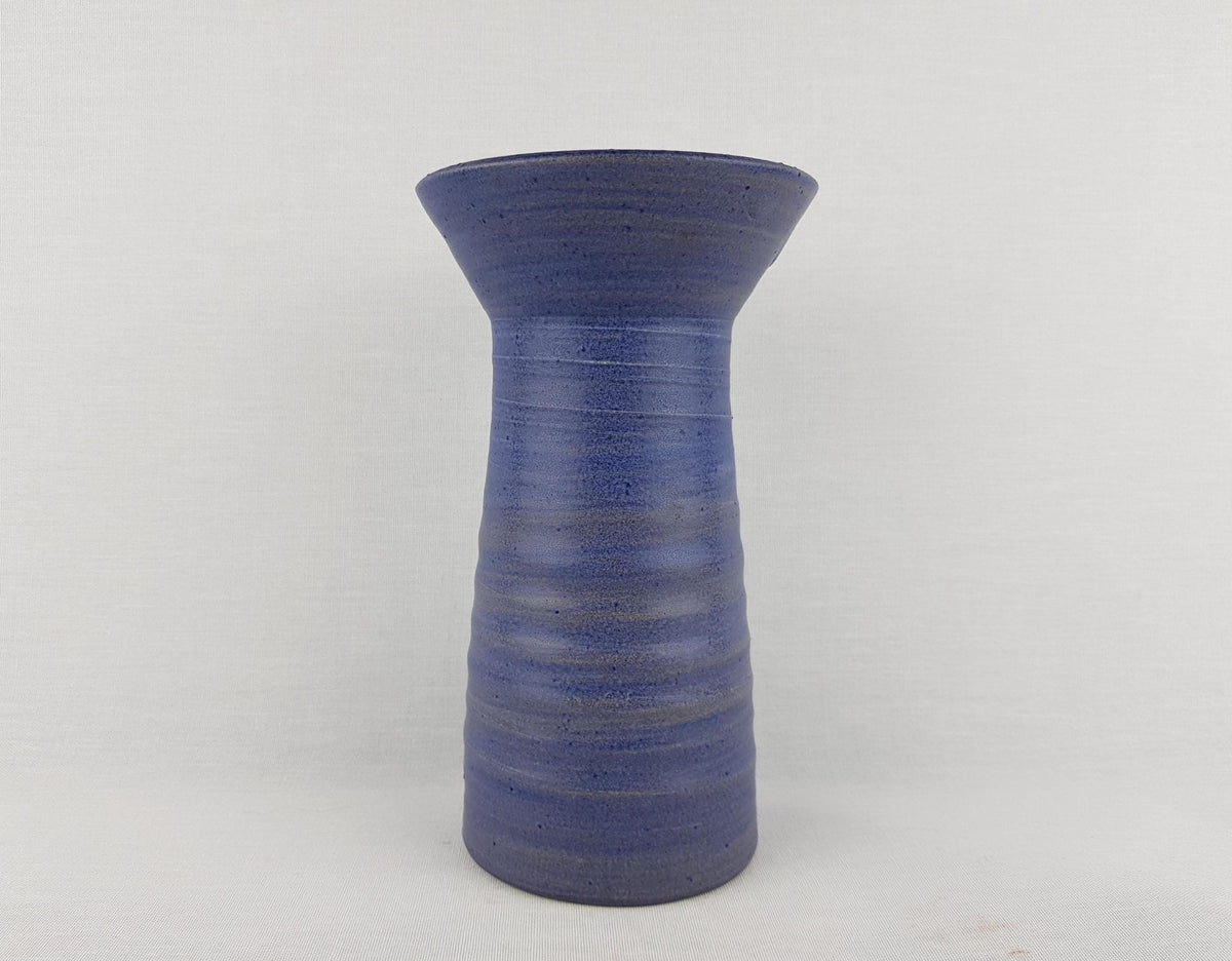 Vintage MOBACH Ceramic Purple Vase from Dutch Studio Pottery by Kasper Mobach 90's