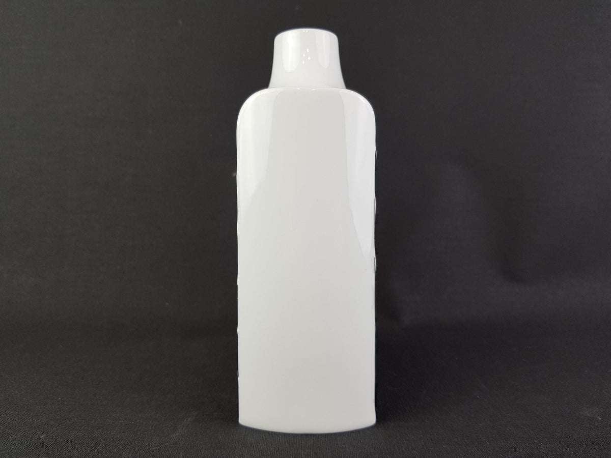 Vintage FURSTENBERG PORZELLAN Psychedelic Porcelain Op Art Bottle Vase 1446/18 by E.A. Sundermann 1970s
