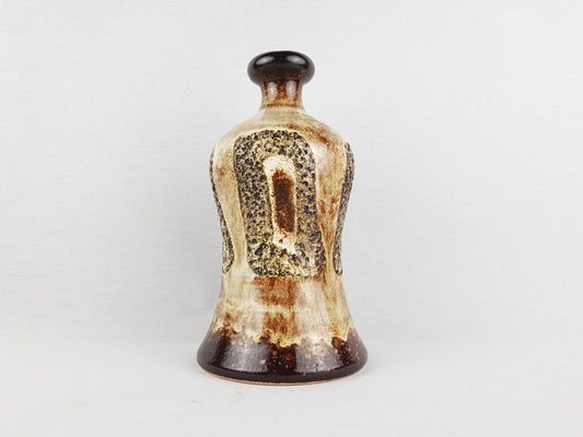 Vintage DUMLER AND BREIDEN Keramik Brown Fat Lava Vase 1055 23 West German Pottery 1970s