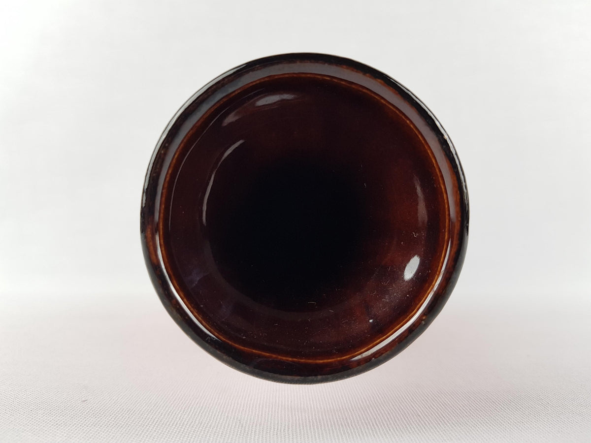 Vintage BAY KERAMIK Red Vase 68 20 West German Pottery 1970s