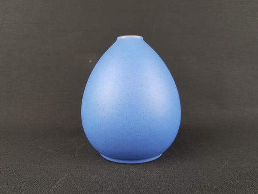 Vintage KMK (Keramik Manufaktur Kupfermühle) Blue Vase TV13 1970-80s West German Pottery