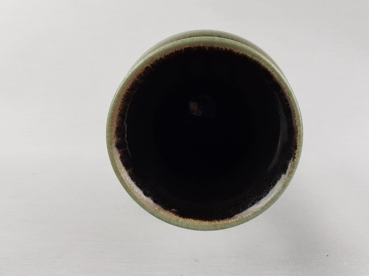 Vintage DUMLER UND BREIDEN Blue and Green Vase 150 25 West German Pottery 1970s