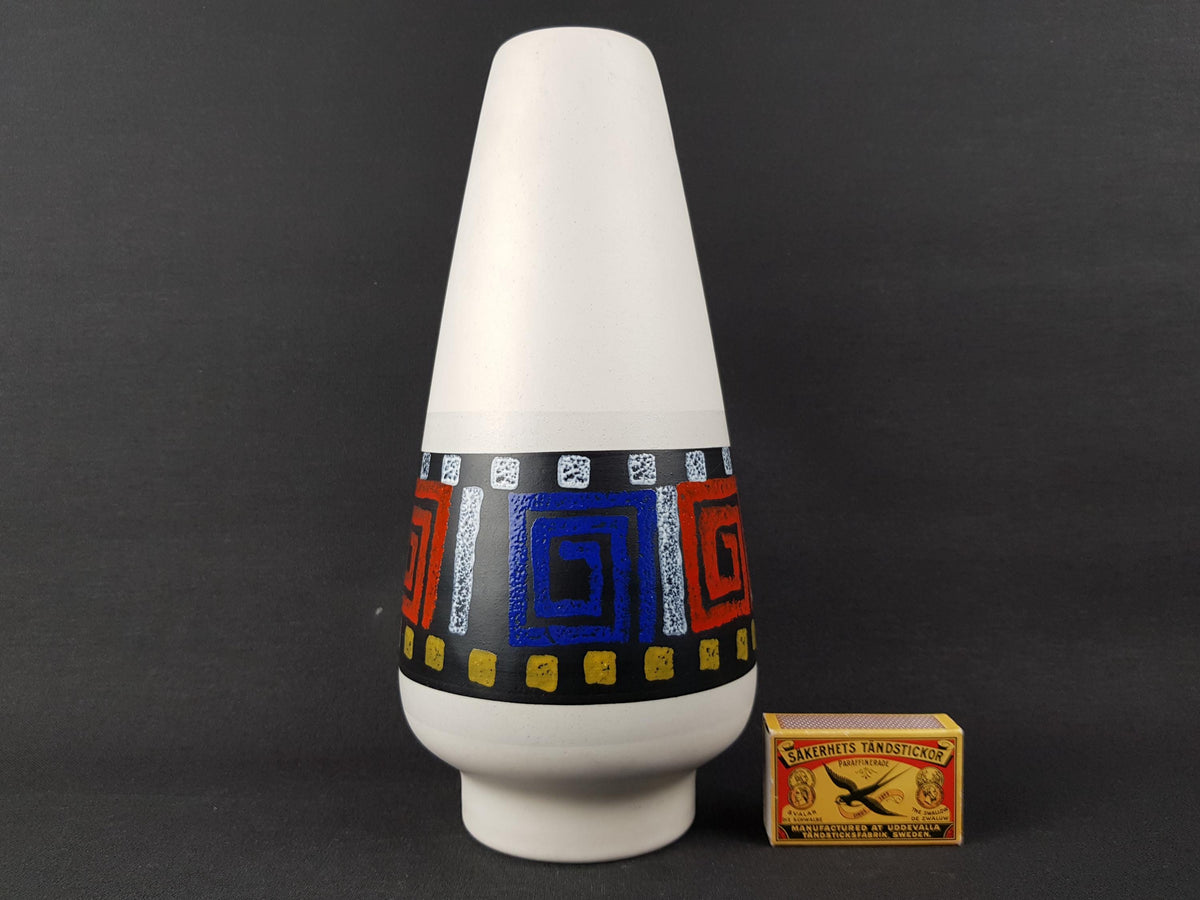 Vintage DUMLER UND BREIDEN Keramik Vase form 135/25 West German Pottery 1950s
