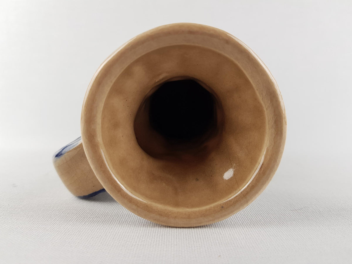 Vintage BAY KERAMIK Handled Vase 93 25 West German Pottery 1970s