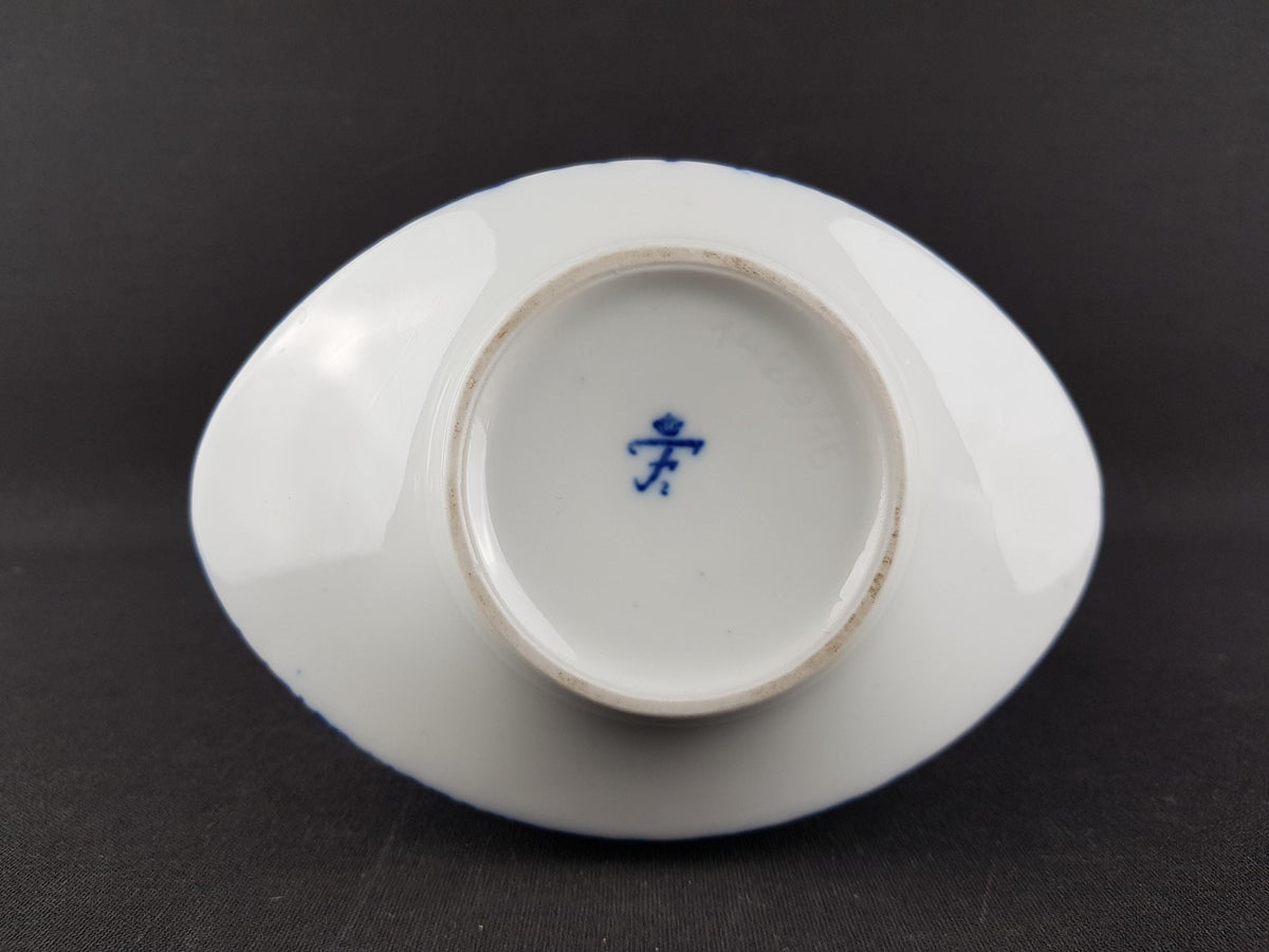 Vintage FURSTENBERG PORZELLAN Porcelain Vase by E.A. Sundermann 1970s