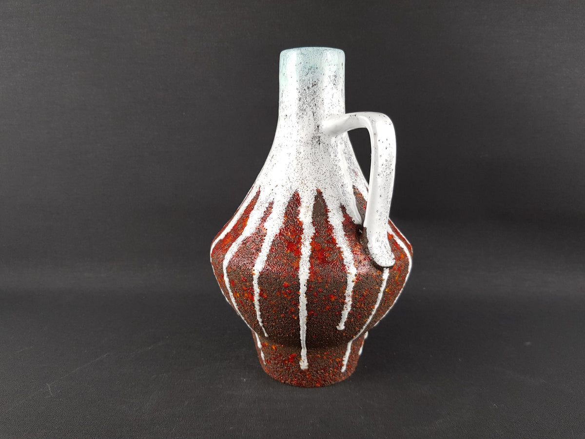 Vintage CERAMANO Ceramic Vase - Incrusta Decor - Hanns Welling 1950-60s - model 212