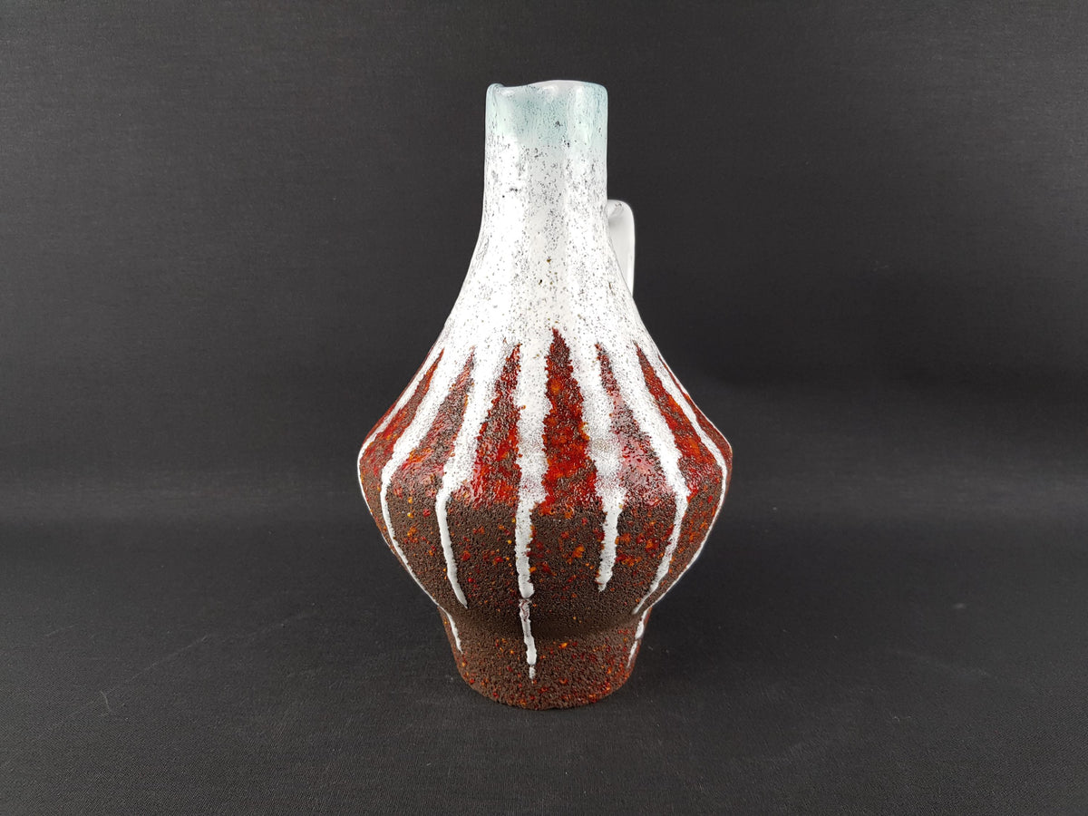 Vintage CERAMANO Ceramic Vase - Incrusta Decor - Hanns Welling 1950-60s - model 212