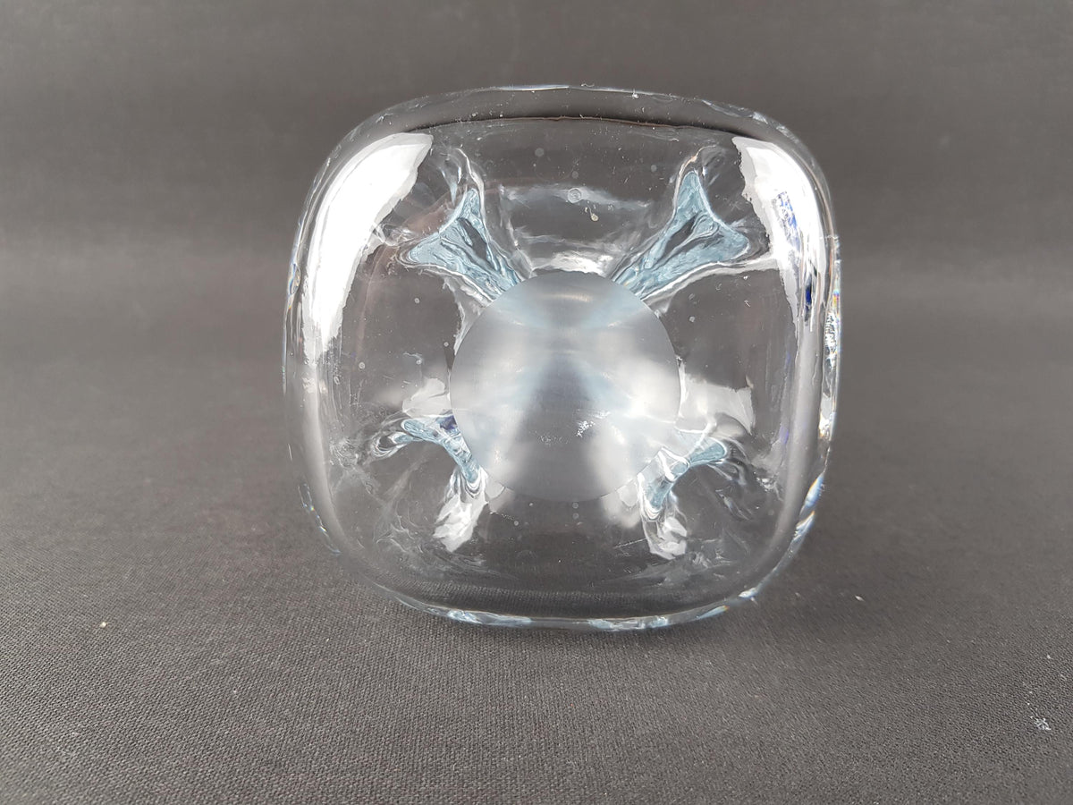 Vintage HOLMEGAARD Kluk Kluk Clear Glass Decanter by Jacob Bang from Denmark 1970s