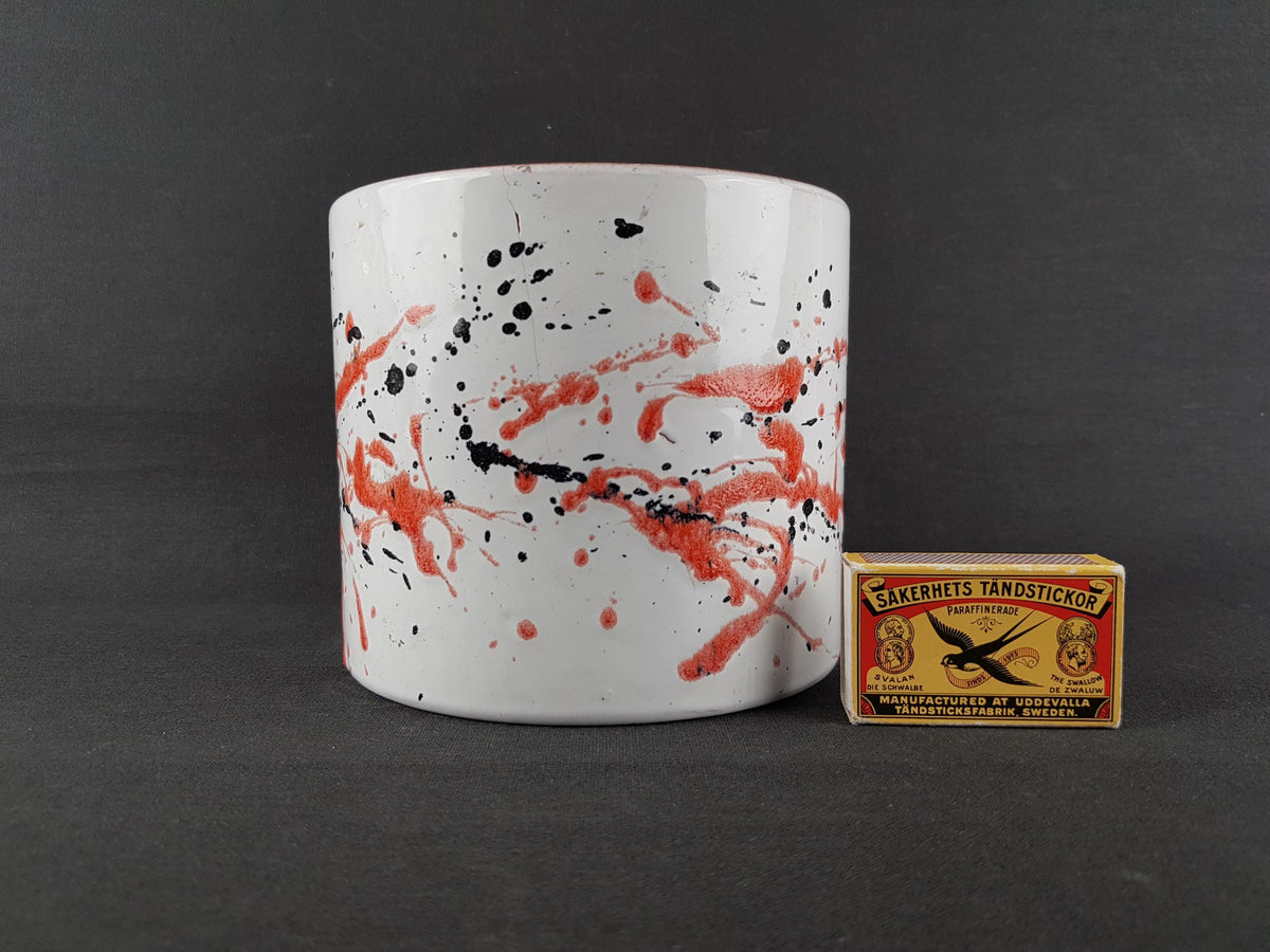 Vintage MAREI KERAMIK White Planter 11/2 Tundra Decor West German Pottery 1970s