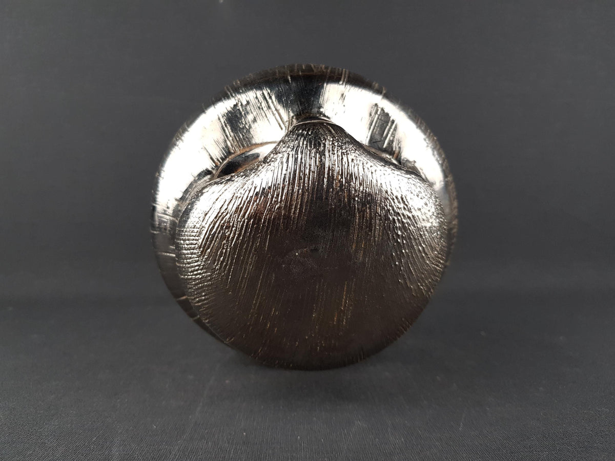 Vintage Rare BITOSSI Owl Silver by Aldo Londi 1970s