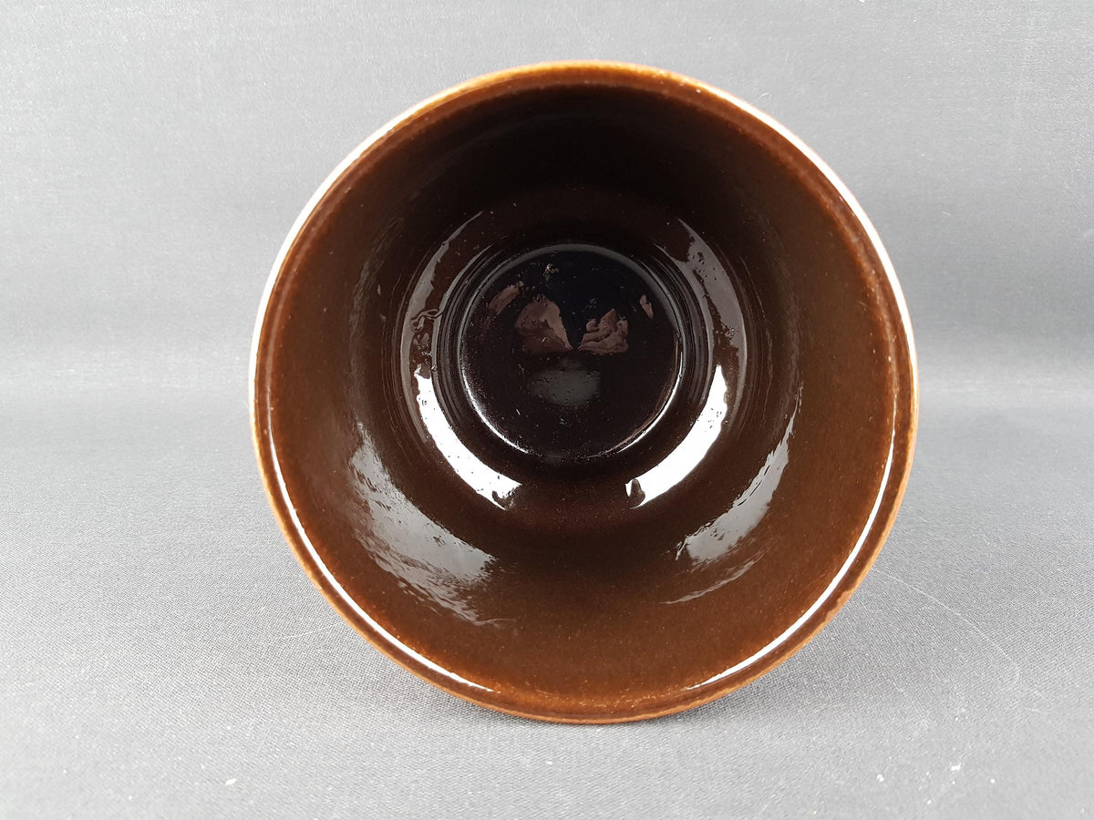 Vintage MAREI KERAMIK Orange Fat Lava Planter / Flower Pot with Berlin decor 12/2 West German Pottery 1970s