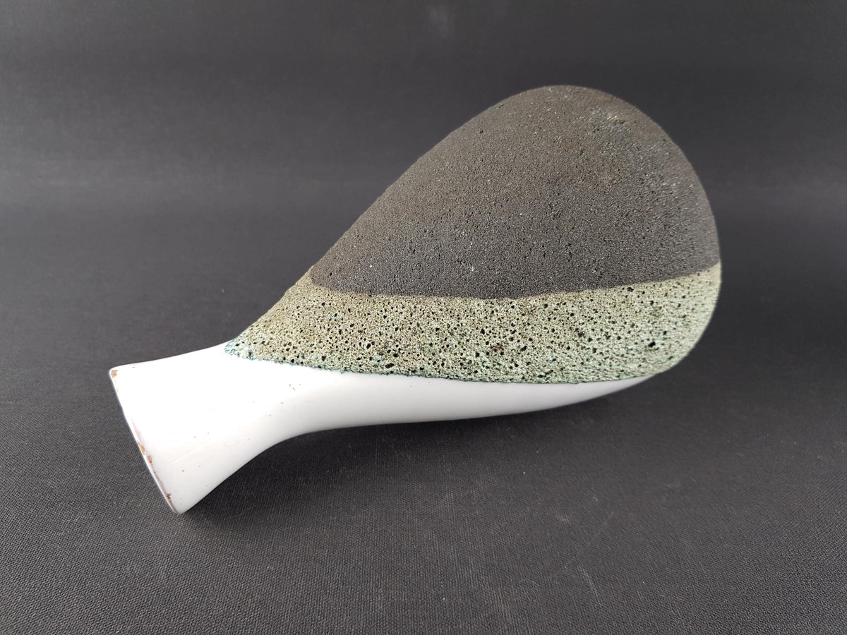 RARE Vintage BITOSSI Vase by Ettore Sottsass for De Bijenkorf and V&D, Italian Pottery 1962