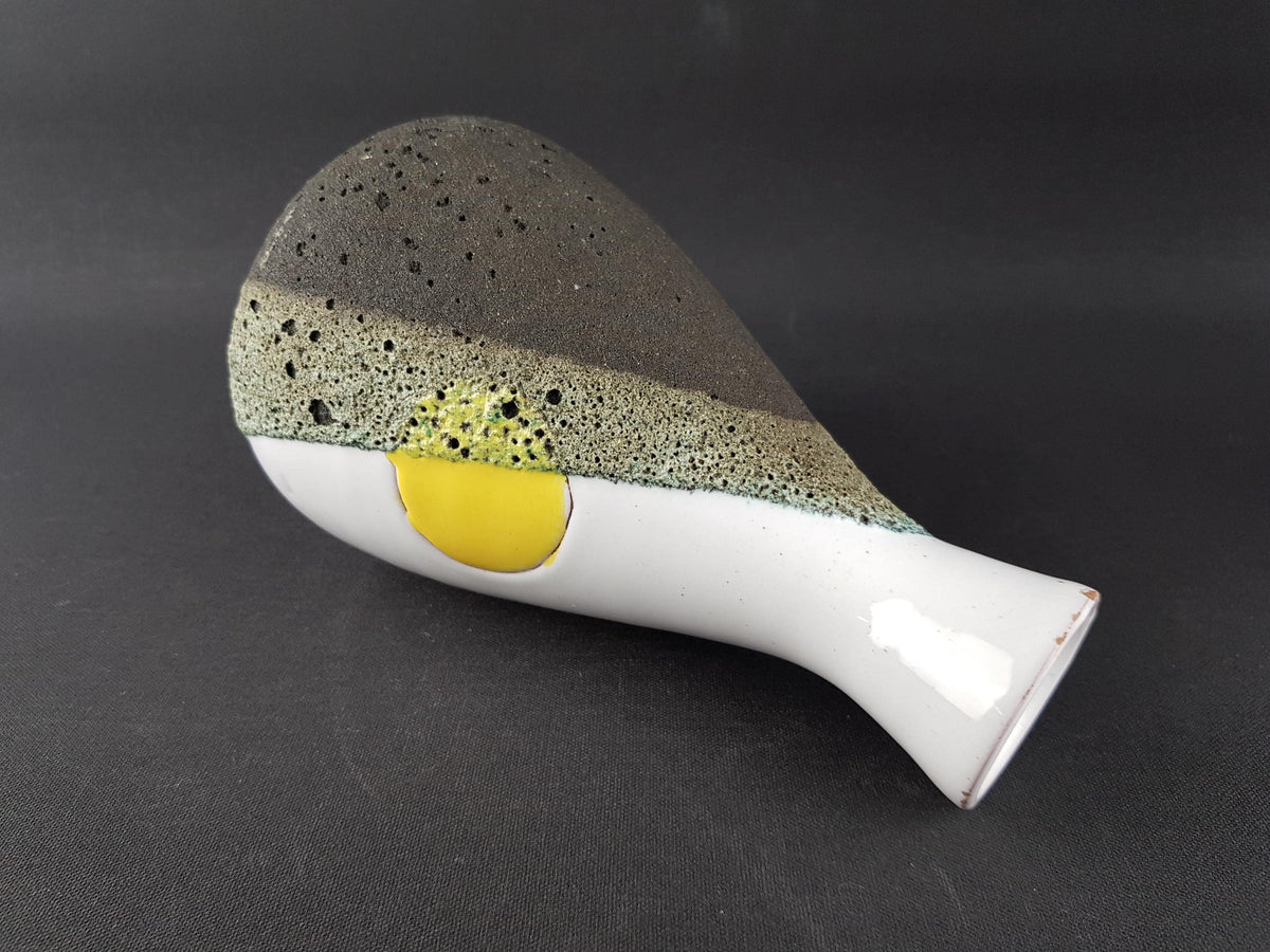 RARE Vintage BITOSSI Vase by Ettore Sottsass for De Bijenkorf and V&D, Italian Pottery 1962