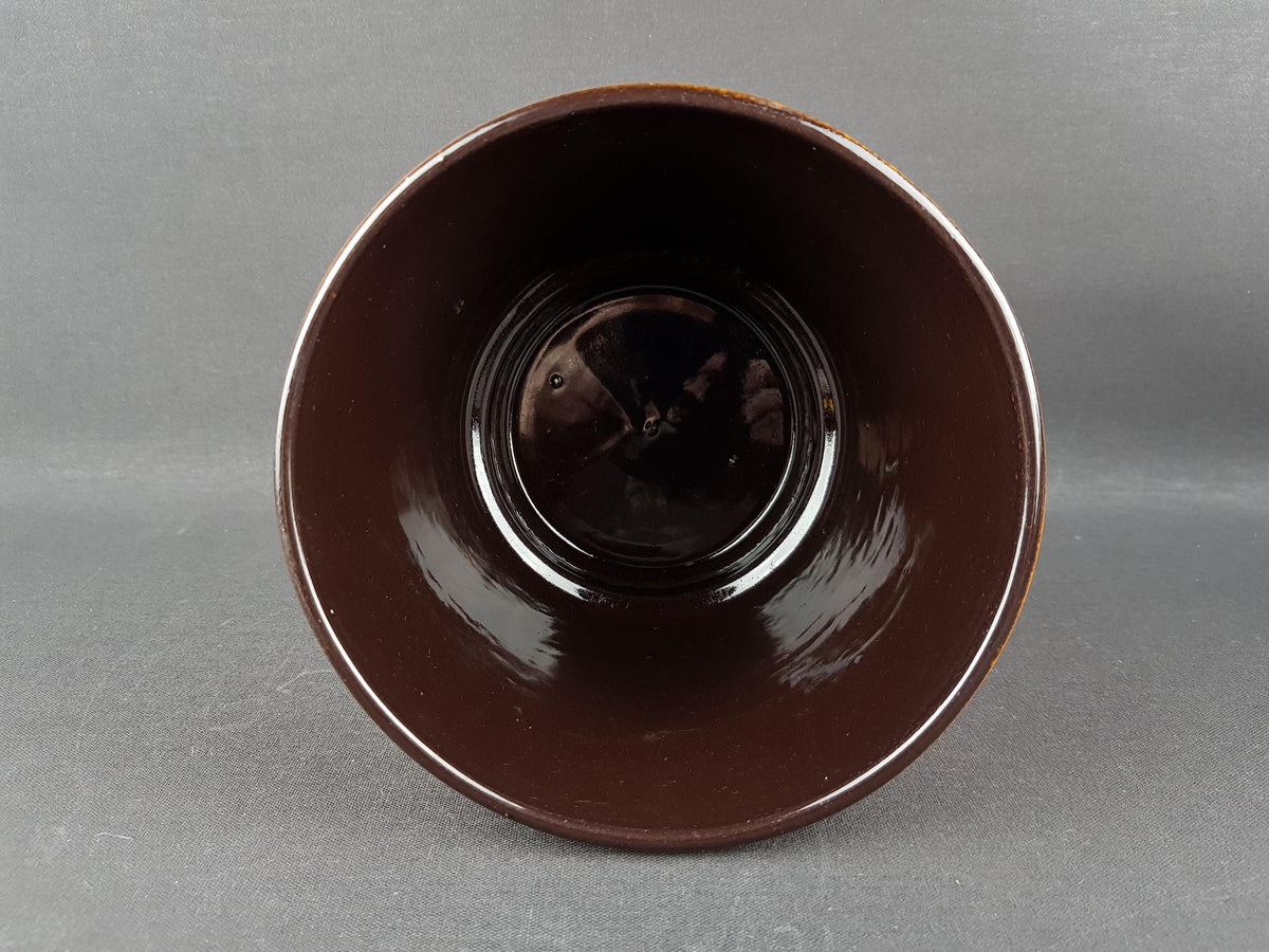 Vintage FOHR KERAMIK Orange Fat Lava Planter / Flower Pot West German Pottery 1960-70s