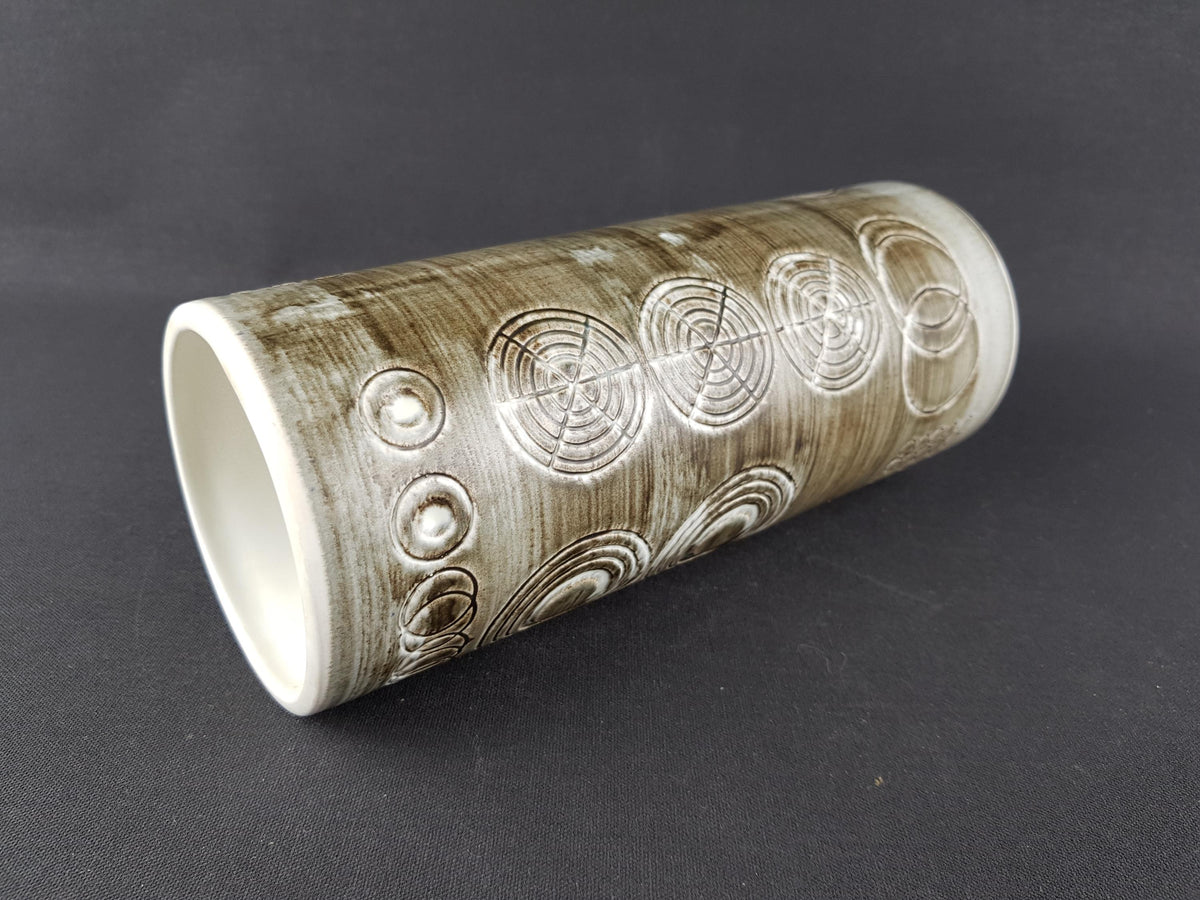 Vintage RÖRSTRAND SWEDEN Vase from Sarek Series by Olle Alberius 1960s