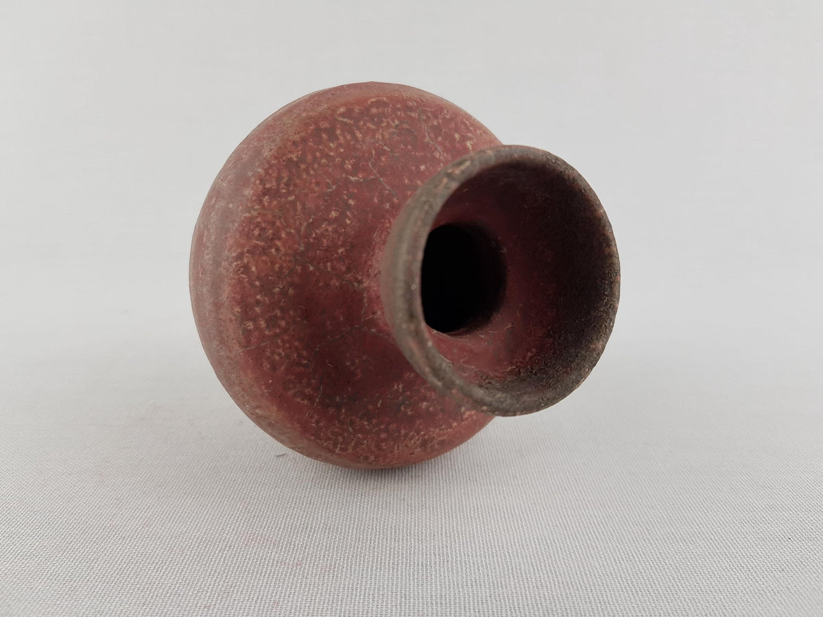 Small Vintage Mobach Keramiek Pink Studio Pottery Vase | Dutch Ceramic Vase 1960s 1970s | Mid Century Modern